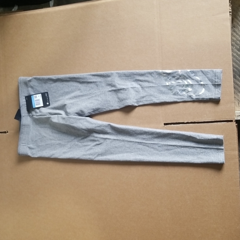 Nike Girls Workout Grey Tights Size Medium